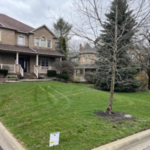 lawn care project in Bradford West Gwillimbury